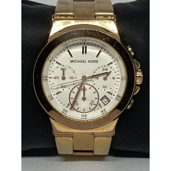 Michael Kors Runway MK5223 Womens Stainless Steel Analog Dial Quartz Watch MP210 - Picture 2 of 12